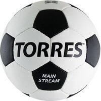 Мяч футбольный TORRES Main Stream (размер 4, синтетическая кожа, тренировочный) - fgospostavki.ru - Балахна