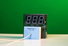 Датчик температуры с независимой индикацией (термометр демонстрационный) - fgospostavki.ru - Балахна