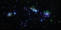 Настенный фиброоптический ковер "Млечный путь" 200х100, 300 точек - fgospostavki.ru - Балахна