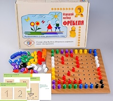 Игровой набор Фребеля "Мозаика со шнуровкой" (серия "Эксперимент") - fgospostavki.ru - Балахна