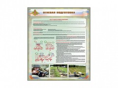 Стенд "Огневая подготовка" Вариант 1 - fgospostavki.ru - Балахна