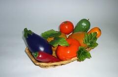 Муляжи "Корзина с овощами" - fgospostavki.ru - Балахна