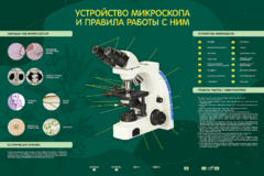 Электрифицированный стенд "Устройство микроскопа и правила работы c ним" - fgospostavki.ru - Балахна