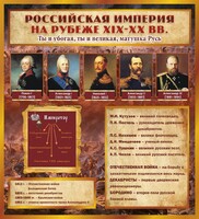 Стенд "Российская Империя" - fgospostavki.ru - Балахна