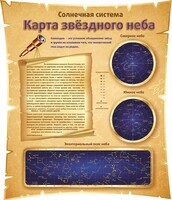 Стенд "Карта звездного неба" - fgospostavki.ru - Балахна
