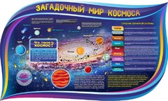 Стенд "Загадочный мир космоса" - fgospostavki.ru - Балахна