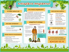 Стенд "Клещевой энцефалит" - fgospostavki.ru - Балахна