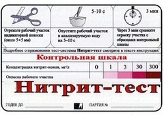 Тест-система "Нитрит-тест" - fgospostavki.ru - Балахна