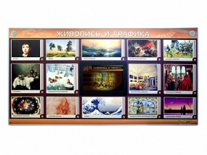 Интерактивный электрифицированный стенд "Живопись и графика" - fgospostavki.ru - Балахна