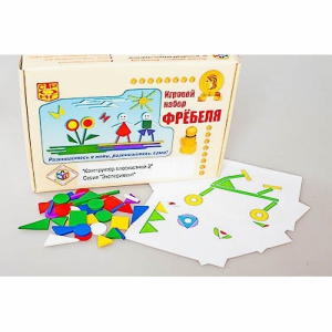 Игровой набор Фребеля "Конструктор плоскостной-2" (Серия "Эксперимент") - fgospostavki.ru - Балахна