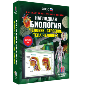 Наглядная биология. 8 - 9 классы. Человек. Строение тела человека - fgospostavki.ru - Балахна