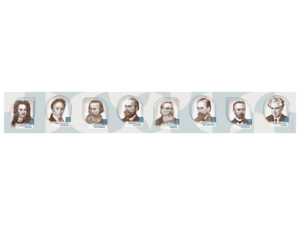 Стенд-лента "Выдающиеся ученые-историки" - fgospostavki.ru - Балахна