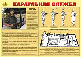 Плакат "Караульная служба" - fgospostavki.ru - Балахна