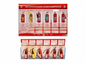 Электрифицированный стенд-тренажер "Эксплуатация огнетушителей" с разрезными агрегатами - fgospostavki.ru - Балахна