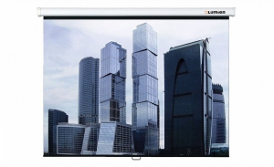 Настенный проекционный экран Lumien Eco Picture (LEP-100101) 150x150 см - fgospostavki.ru - Балахна