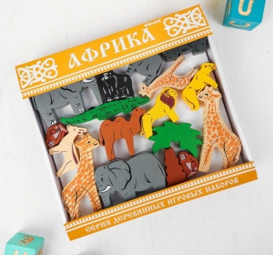 Конструктор "Африка", 35 элементов - fgospostavki.ru - Балахна