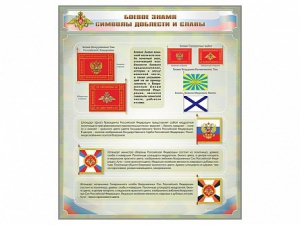 Стенд "Боевое знамя. Символы доблести и славы" - fgospostavki.ru - Балахна