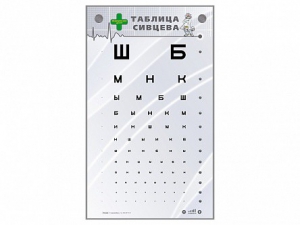 Интерактивный стенд "Таблица Сивцева" - fgospostavki.ru - Балахна