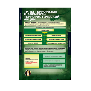 Комплект таблиц. ОБЖ. Терроризм. - fgospostavki.ru - Балахна