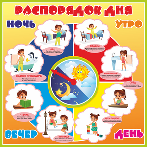 Стенд "Распорядок дня" - fgospostavki.ru - Балахна