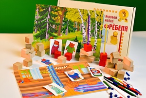 Игровой набор Фребеля "Три медведя" (серия "Сказочный мир". Выпуск 2) - fgospostavki.ru - Балахна