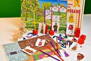 Игровой набор Фребеля "Аленький цветочек" (серия "Сказочный мир". Выпуск 2) - fgospostavki.ru - Балахна