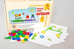 Игровой набор Фребеля "Конструктор плоскостной-2" (Серия "Эксперимент") - fgospostavki.ru - Балахна