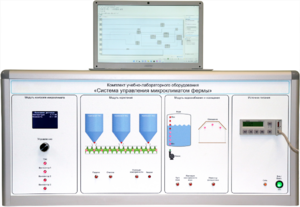 Комплект учебно-лабораторного оборудования «Система управления микроклиматом фермы» - fgospostavki.ru - Балахна