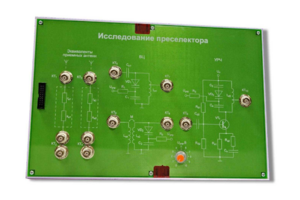 Сменная панель «Исследование преселектора» - fgospostavki.ru - Балахна