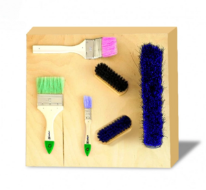 Тактильно-развивающая панель с мягкими кисточками - fgospostavki.ru - Балахна