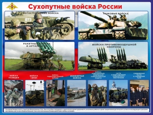 Стенд "Сухопутные войска России" - fgospostavki.ru - Балахна