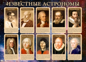 Стенд "Известные астрономы" - fgospostavki.ru - Балахна