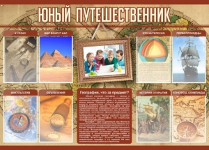 Стенд "Юный путешественник" - fgospostavki.ru - Балахна