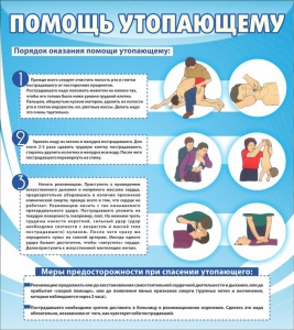 Стенд "Помощь утопающему" - fgospostavki.ru - Балахна