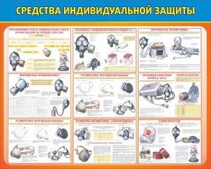 Стенд "Средства индивидуальной защиты" Вариант 2 - fgospostavki.ru - Балахна