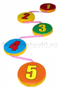 Дорожка "Змейка-шагайка-геометрическая" с цифрами - fgospostavki.ru - Балахна
