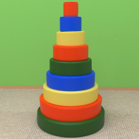 Игровой набор Пирамида Круглая - fgospostavki.ru - Балахна