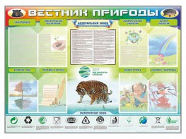 Стенд-уголок "Вестник природы" Вариант 1 - fgospostavki.ru - Балахна