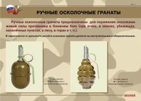 Комплект плакатов "Ручные гранаты" - fgospostavki.ru - Балахна