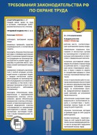 Комплект плакатов "Охрана труда на объекте" - fgospostavki.ru - Балахна