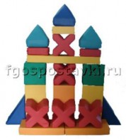 Мягкий модуль-конструктор "Башня" (21 элемент) - fgospostavki.ru - Балахна