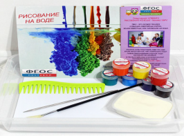Набор для рисования "Эбру-Семерка" - fgospostavki.ru - Балахна