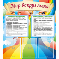Стенд "Мир вокруг меня" - fgospostavki.ru - Балахна