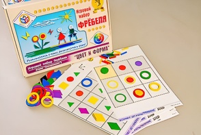 Игровой набор Фребеля "Цвет и форма" (серия "Эксперимент") - fgospostavki.ru - Балахна