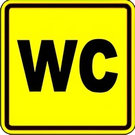Тактильный знак (WC) 100х100 - fgospostavki.ru - Балахна