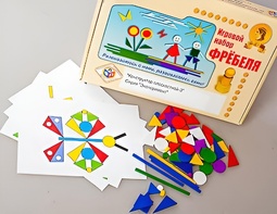 Игровой набор Фребеля "Конструктор плоскостной-3" (Серия "Эксперимент") - fgospostavki.ru - Балахна