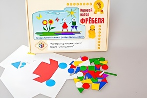 Игровой набор Фребеля "Конструктор плоскостной-1" (Серия "Эксперимент") - fgospostavki.ru - Балахна