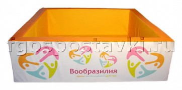 Бассейн "Вообразилия" квадратный с шелкографией - fgospostavki.ru - Балахна