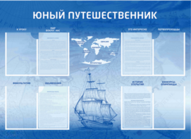 Стенд-уголок "Юный путешественник" - fgospostavki.ru - Балахна