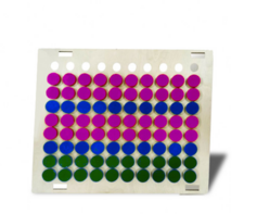 Тактильно-развивающая панель «Цветные фигурки» - fgospostavki.ru - Балахна